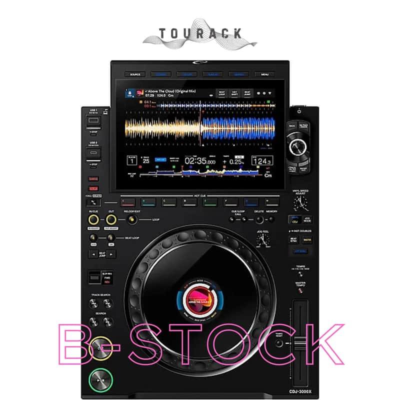 AlphaTheta CDJ-3000X Professional DJ Player |B-STOCK + 2 years warranty|TOURACK|