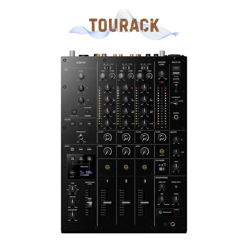 AlphaTheta DJM-V5 3-Channel DJ Mixer |In-Stock Ship NOW| TOURACK
