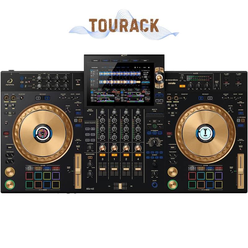 AlphaTheta XDJ-AZ-N Gold Limited Edition – 4-Channel All-In-One DJ System |OPEN-BOX| TOURACK