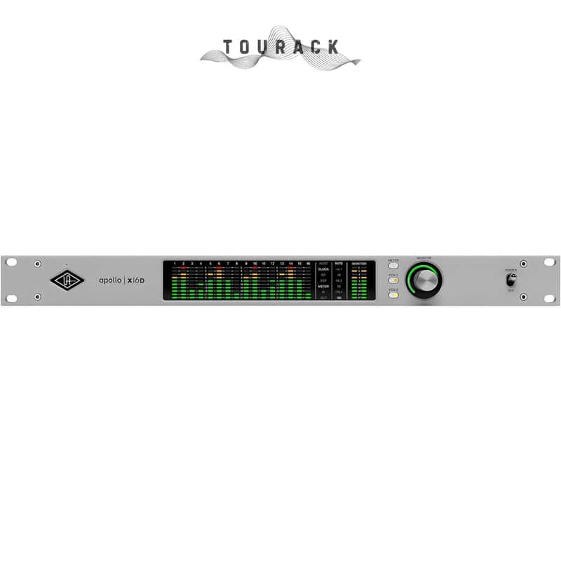 Universal Audio Apollo x16D Essentials+ 18 x 20 Audio Interface with Dante I/O and UAD DSP - TOURACK