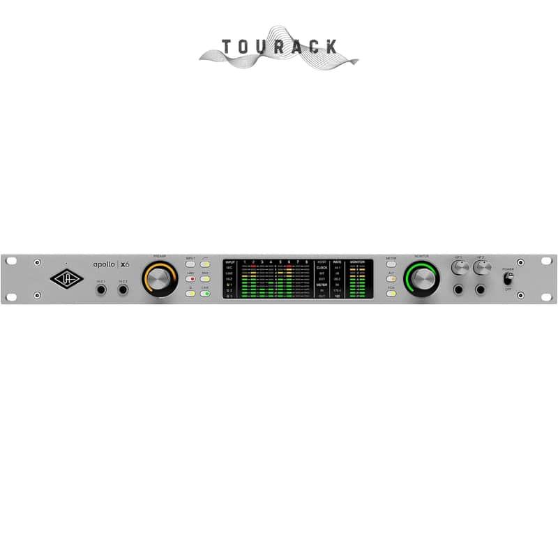 Universal Audio Apollo x6 Gen 2 Essentials Thunderbolt Audio Interface + Free AU Sphere LX Microphone | TOURACK