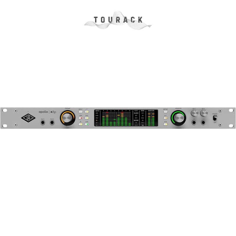 Universal Audio Apollo x8p Gen 2 Essentials Thunderbolt Audio Interface + Free AU Sphere LX Microphone | TOURACK