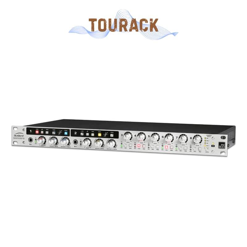 Audient ASP800 8-Channel Microphone Preamplifier and ADC With HMX & IRON Enhancement Circuitry| TOURACK