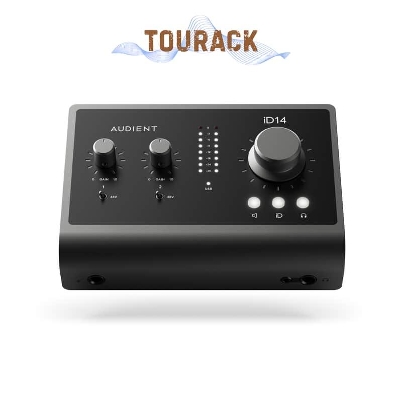 Audient iD14 MKII Desktop 10x6 USB Type-C Audio Interface | TOURACK