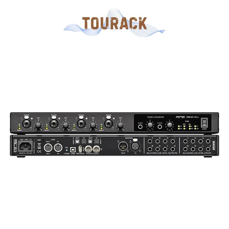 RME Fireface 802 FS AE 60-Channel USB-B Audio/MIDI Interface (Black) | TOURACK