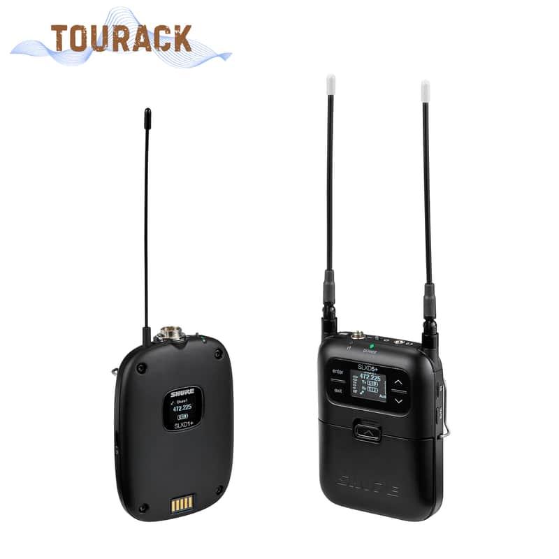 Shure SLXD15+ Wireless Bodypack System - Band G57 (NEW) |In-Stock Ship NOW| TOURACK