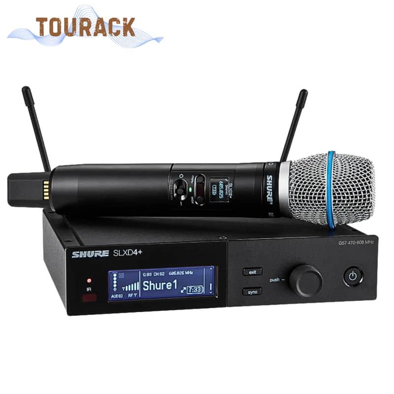 Shure SLXD24+/B87A Digital Wireless Handheld System - G57 Band |In-Stock Ship NOW| TOURACK