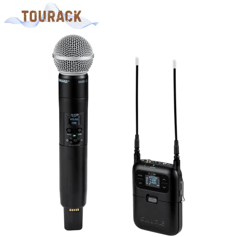 Shure SLXD25+/SM58 Digital Wireless Handheld Microphone System - Band G57 2026 |In-Stock Ship NOW| TOURACK